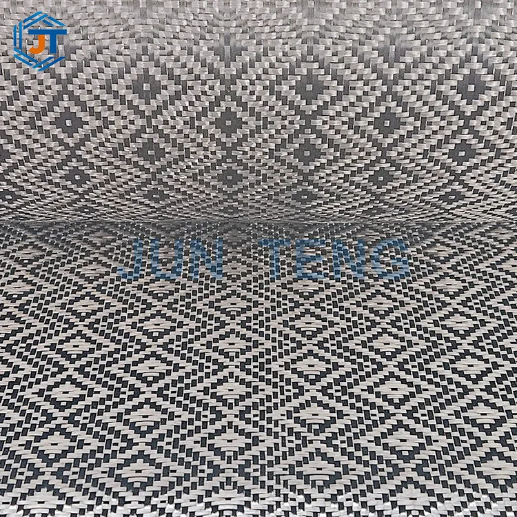 Jacquard kolfibertyg